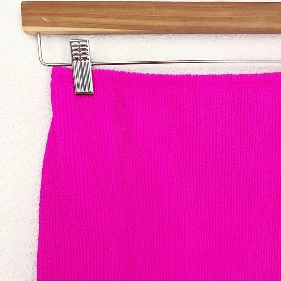 NWT Good American Hawaiian Pink Good Always Fits Swim Skirt, Size 1-2 (2) - Picture 6 of 10